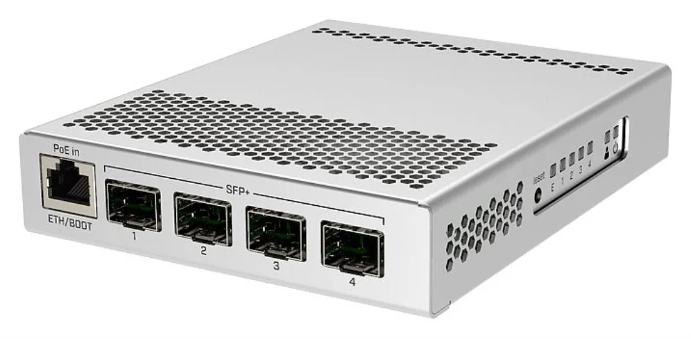 Mikrotik CRS305-1G-4S+IN switch Gestionado Gigabit Ethernet (10/100/1000) Energía sobre Ethernet (PoE) Blanco