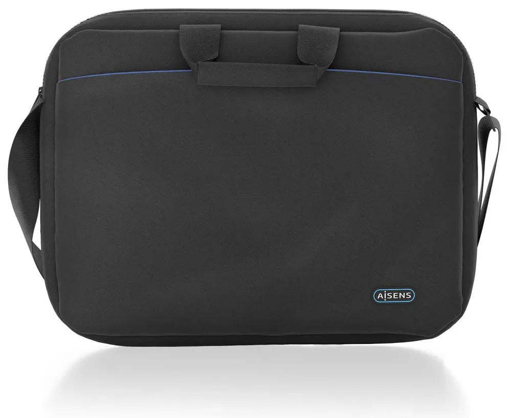 Maletín Aisens ASBG-BC024-BK para Portátiles hasta 15.6"/ Negro