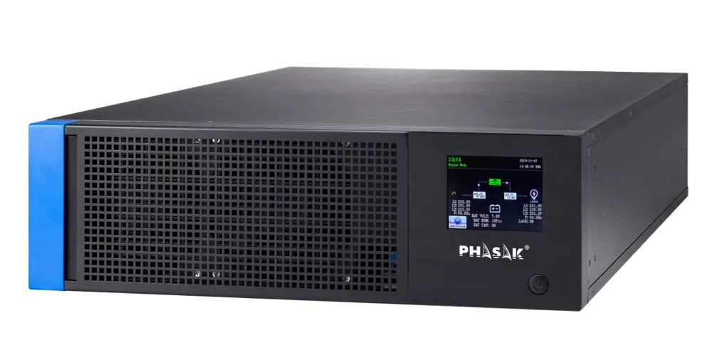 Sai ups phasak 10000va rack titan online doble conversion ph 9380 10kva