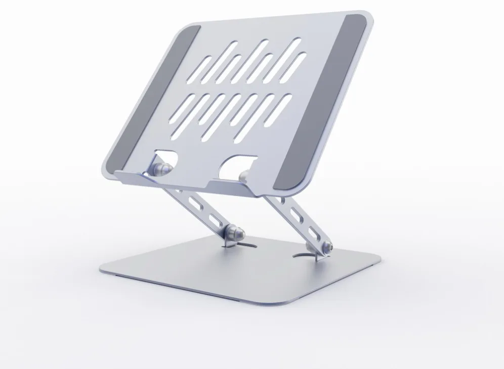 Gembird NBS-D1-04 soporte para ordenador portátil Plata