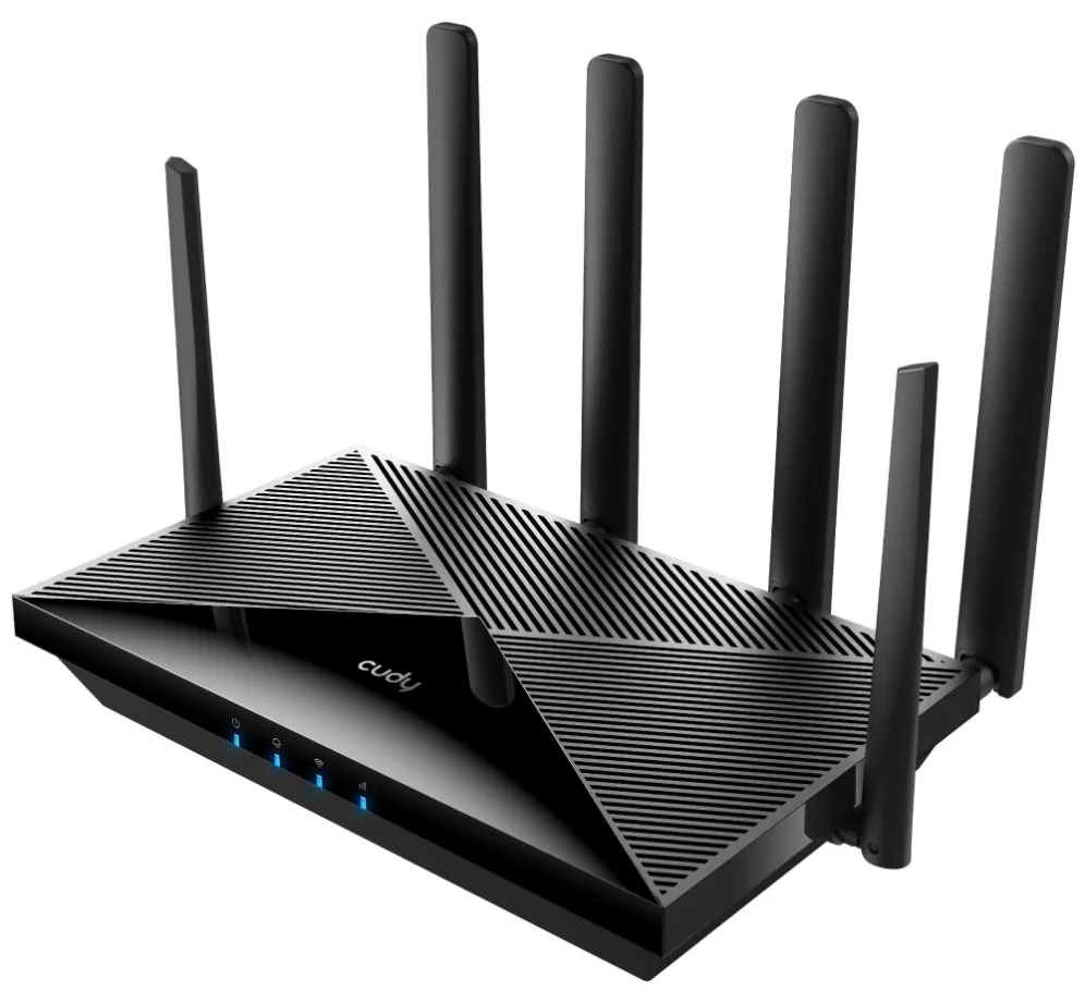 Cudy LT18 router inalámbrico Gigabit Ethernet Doble banda (2,4 GHz / 5 GHz) 4G Negro