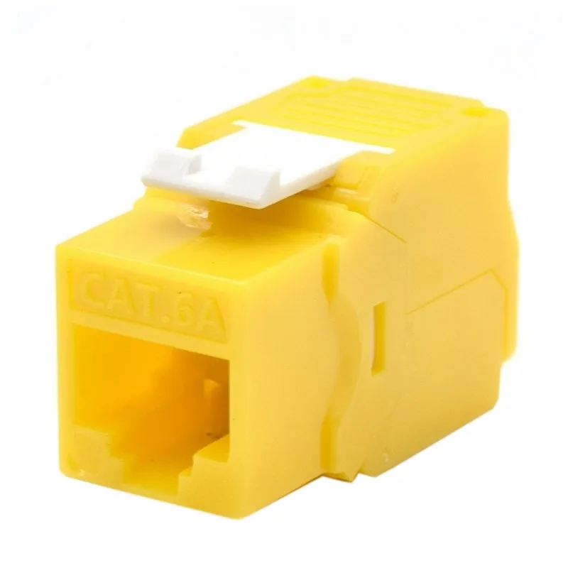 WP Keystone Cat. 6a UTP RJ45-Hembra Amarillo