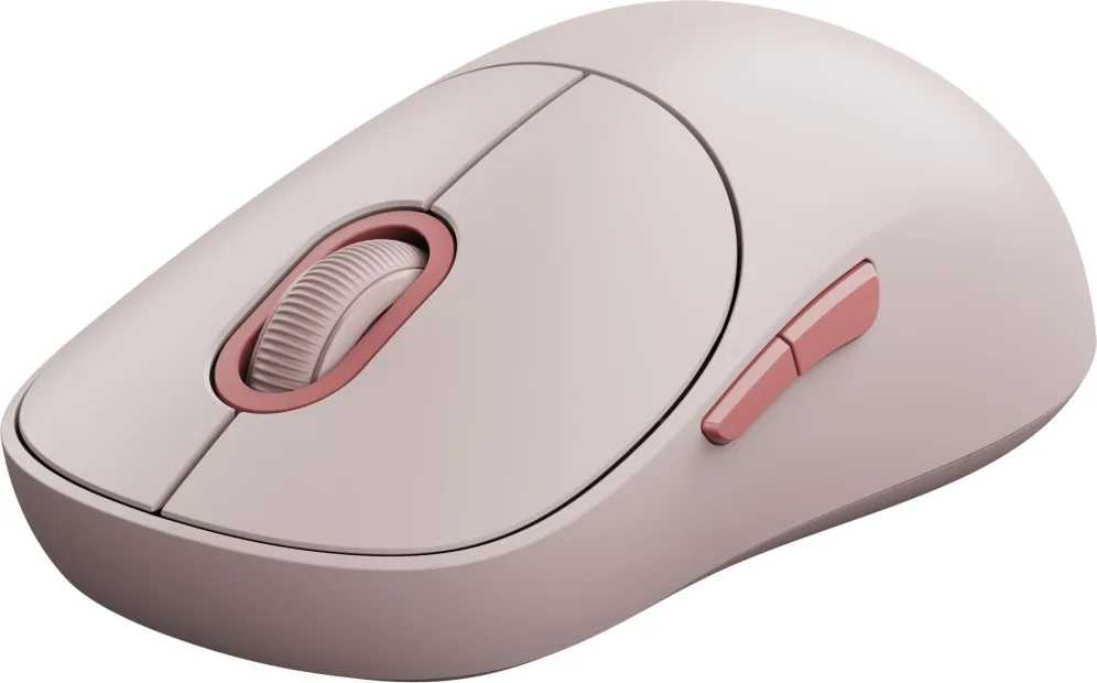 Ratón Inalámbrico Xiaomi Wireless Mouse 3/ Hasta 1200 DPI/ Rosa