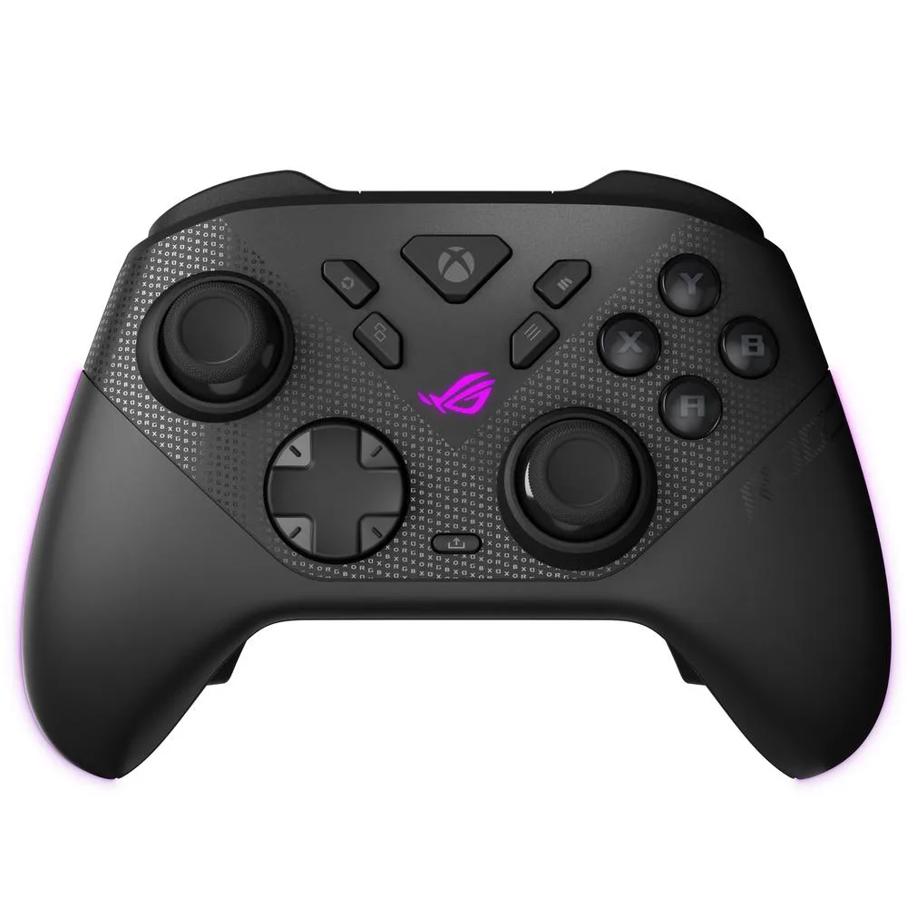 Gamepad asus rog raikiri ii para xbox negro