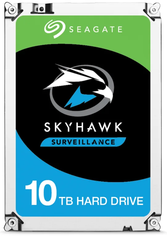 Seagate SkyHawk AI disco duro interno 10 TB 256 MB 3.5" Serial ATA III