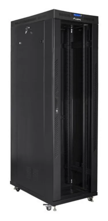 Lanberg FF01-6242-12BL armario rack 42U Rack o bastidor independiente Negro