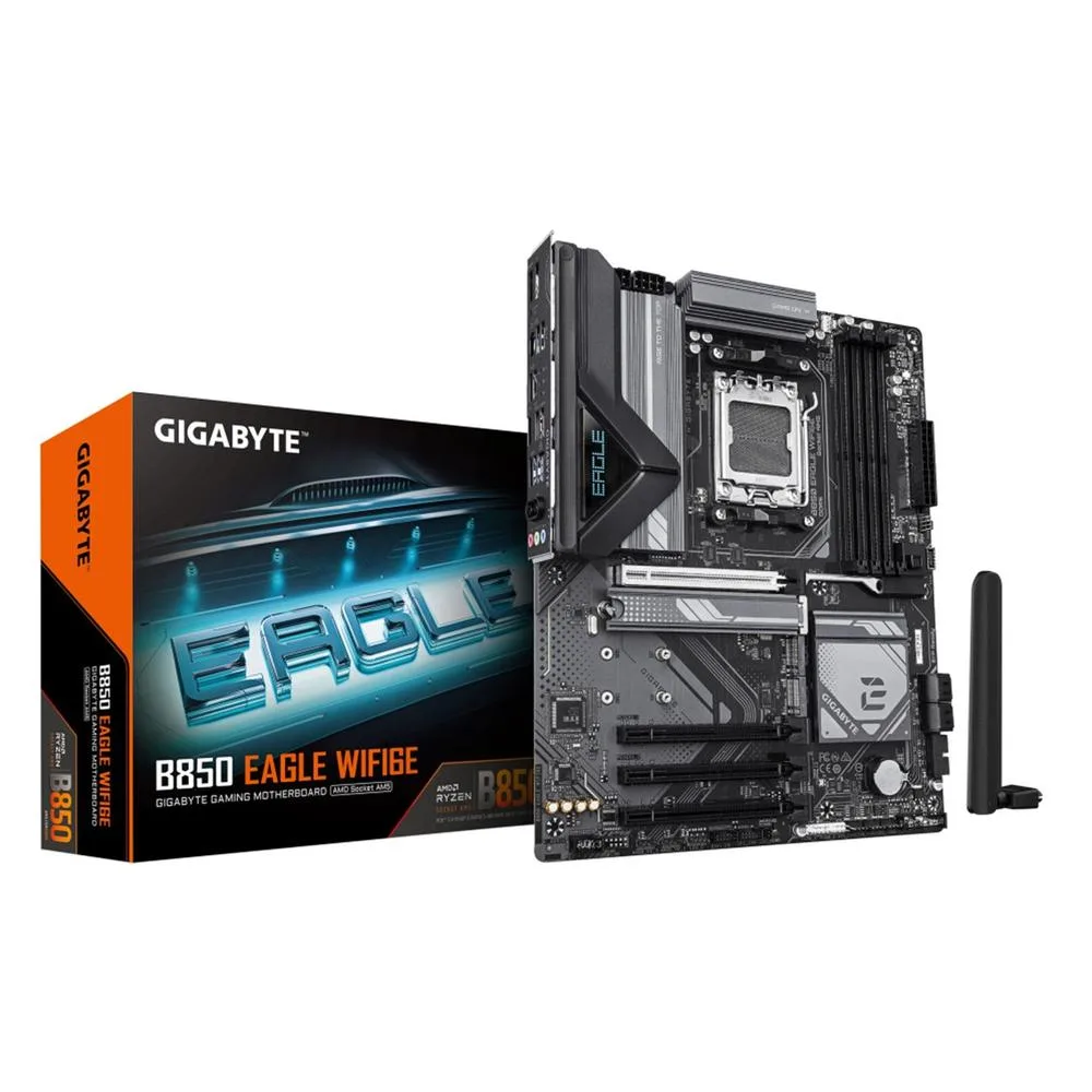 Placa Base Gigabyte B850 EAGLE WIFI6E Socket AM5/ DDR5/ PCIe 5.0