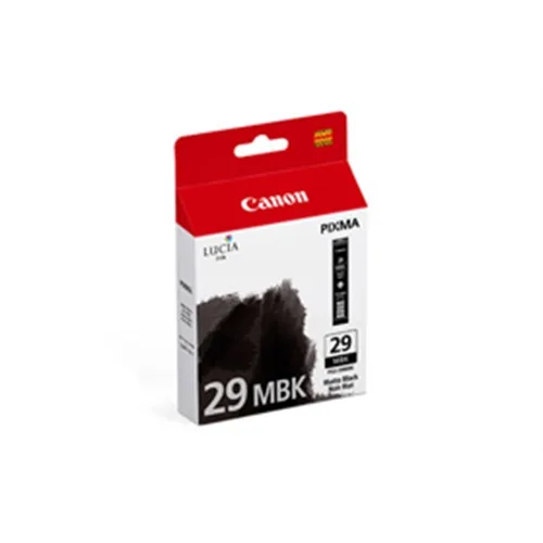 Cartucho tinta canon pgi - 29mbk negro mate pixma pro 1