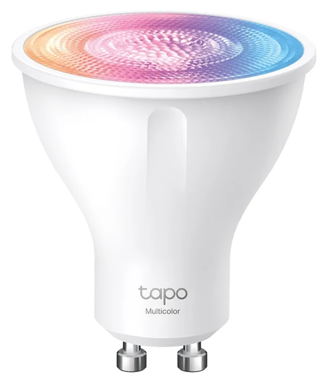 Bombilla inteligente wifi tp - link tapo l630 gu10 multicolor