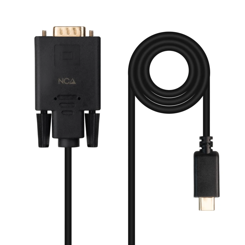 Nanocable Cable Conversor USB-C-M a VGA-M 1,8 M