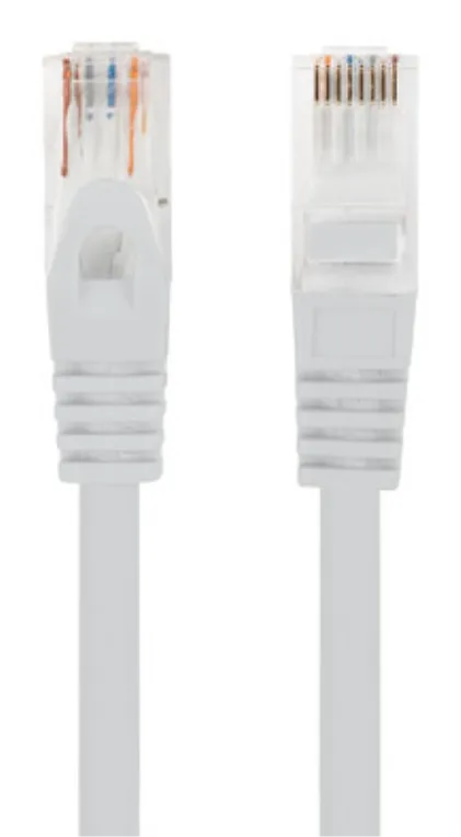 Cable red lanberg latiguillo cat.6 utp lszh cu 2m gris fluke passed
