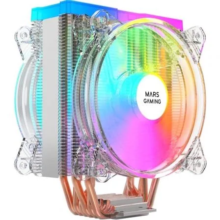 Ventilador disipador cpu mars gaming mcpu66 120mm argb