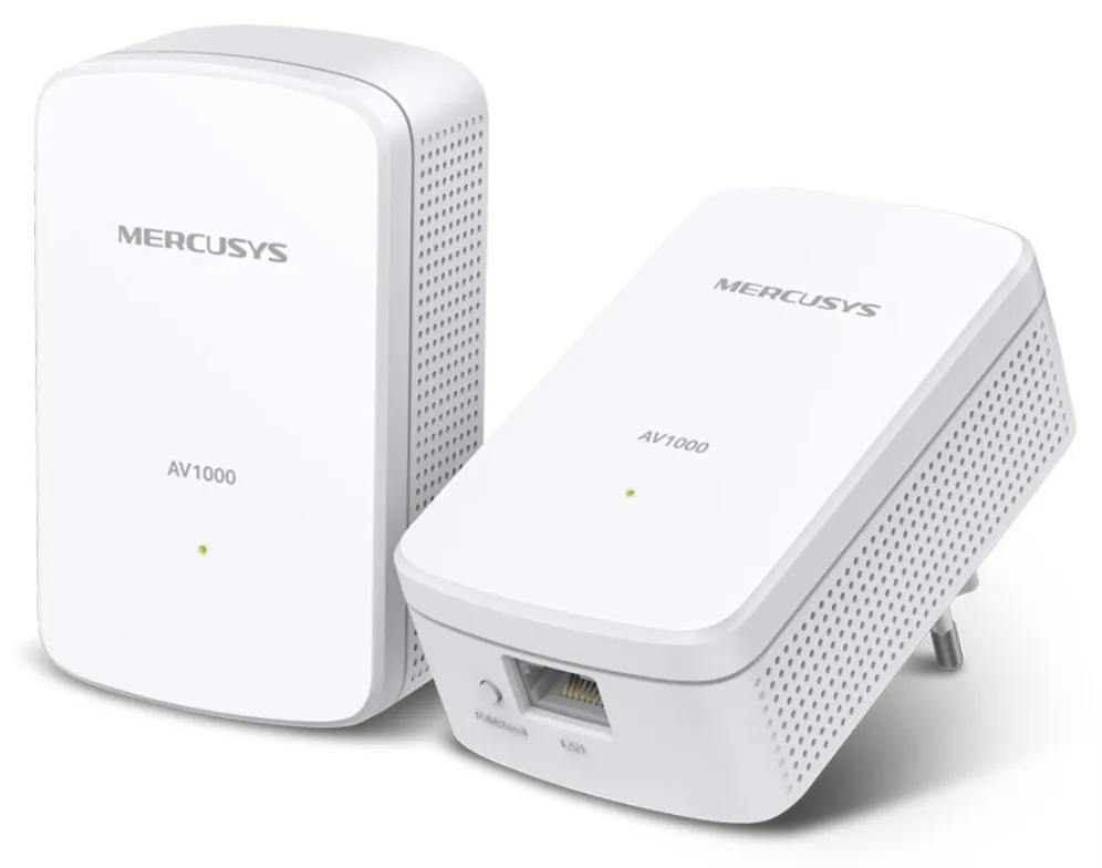 Mercusys MP500 KIT adaptador de red PowerLine 1000 Mbit/s Ethernet Blanco 2 pieza(s)