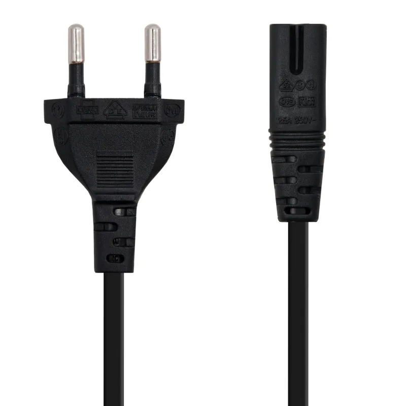 Nanocable Cable Alim. forma 8 CEE7-16-M-C7-H, 1.5m