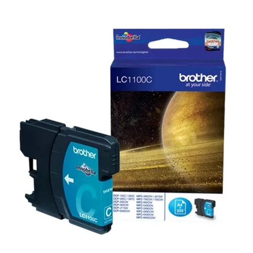 Cartucho tinta brother lc1100c cian 325 paginas dcp - 585cw - dcp - 6690cw - mfc - 490cw - mfc - 790cw - mfc - 795cw
