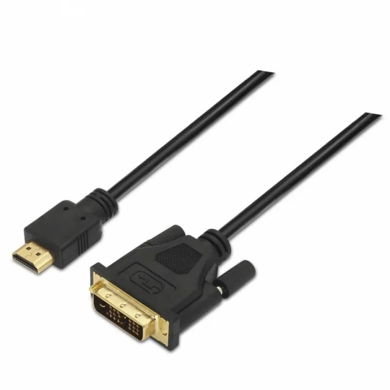 Nanocable Cable DVI-HDMI DVI18+1-M-HDMI A-M,1.8 M