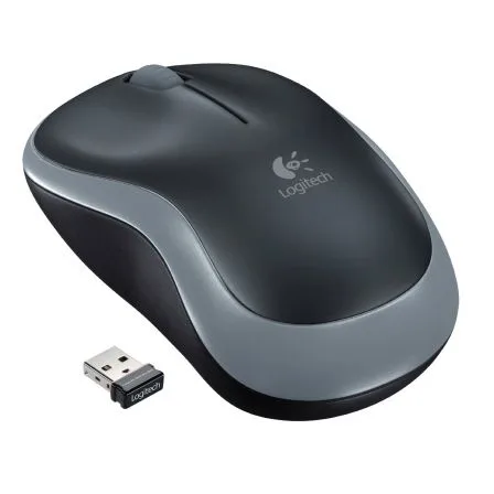 Mouse raton logitech wireless m185 optico gris 2.4ghz