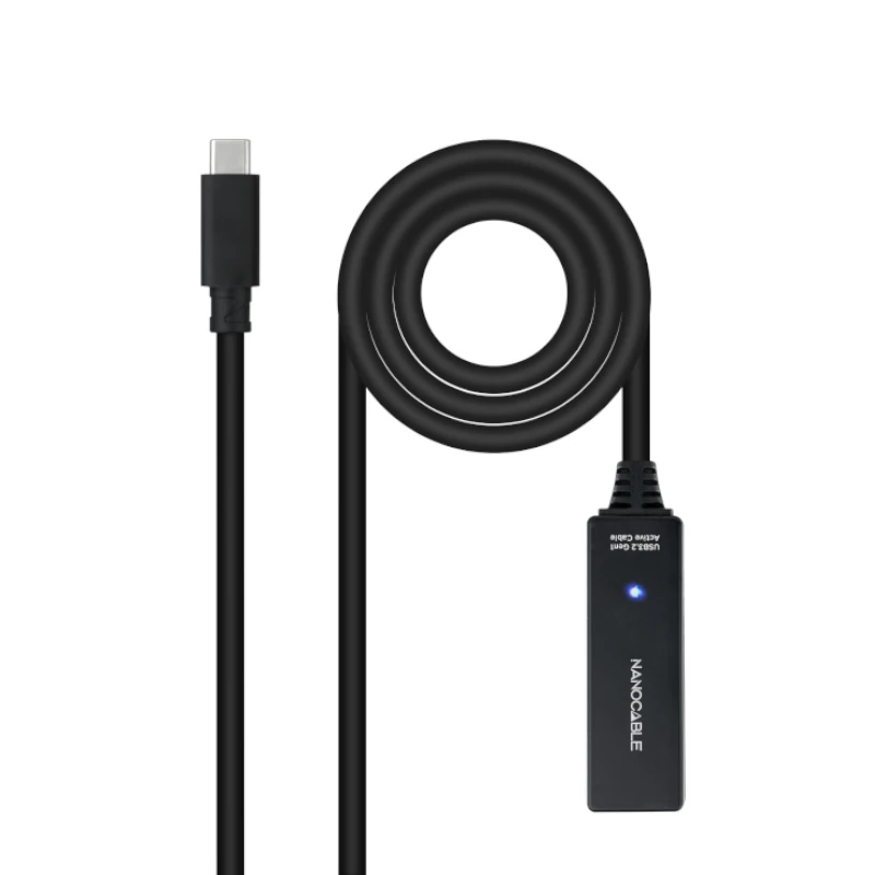 Nanocable Cable USB 3.2 amplif. C-M-C-H 5m