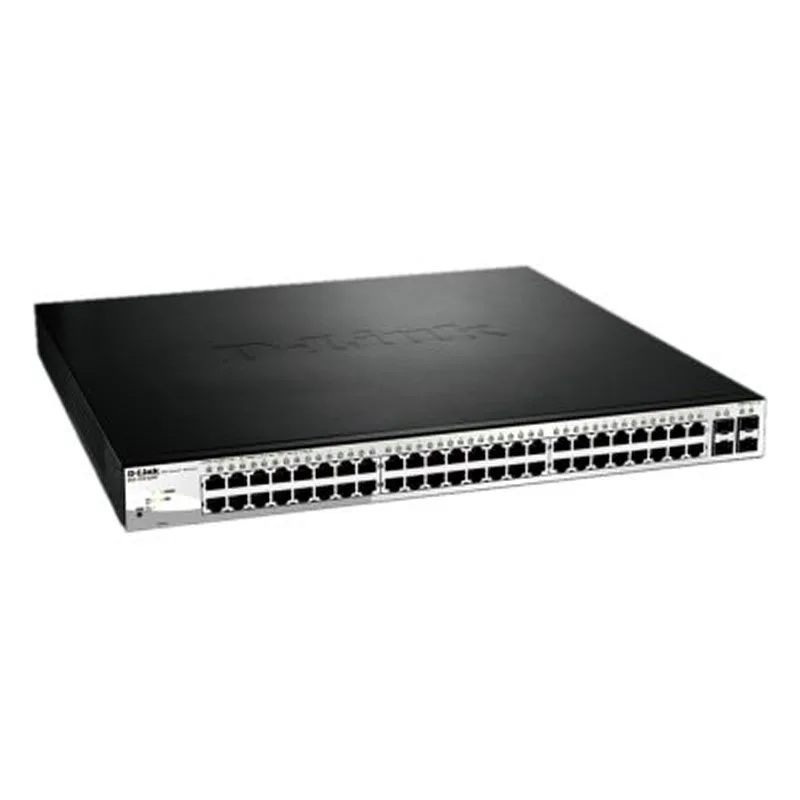 D-Link DGS-1210-52MP-E Switch 48xGb PoE 4xSFP Comb