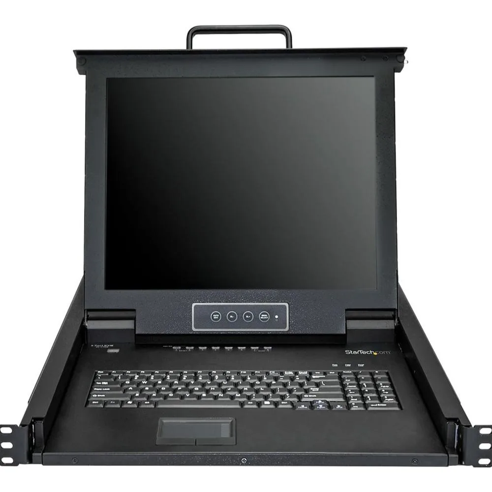 Consola kvm startech de montaje en rack de servidores 17 pulgadas