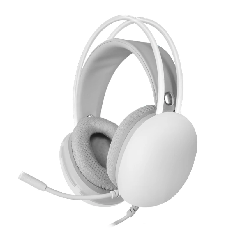 MARSGAMING Auriculares MH-GLOW PC-Ps4-5-xbox White