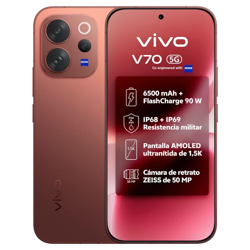 VIVO V70 5G 6.59" 8Gb 512Gb Brown