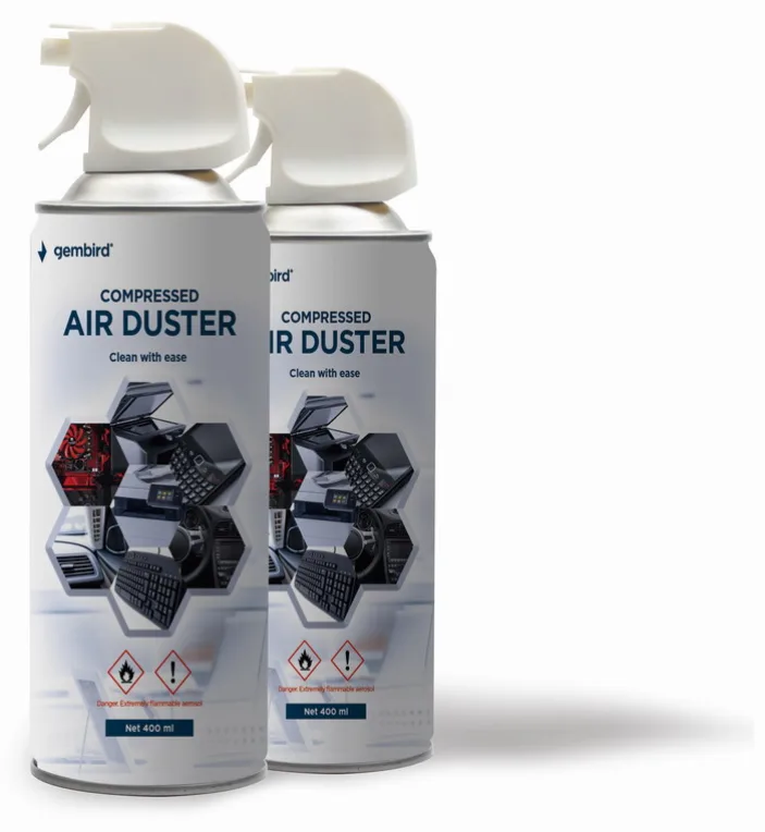 Gembird CK-CAD-FL400-01 limpiador de aire comprimido 400 ml