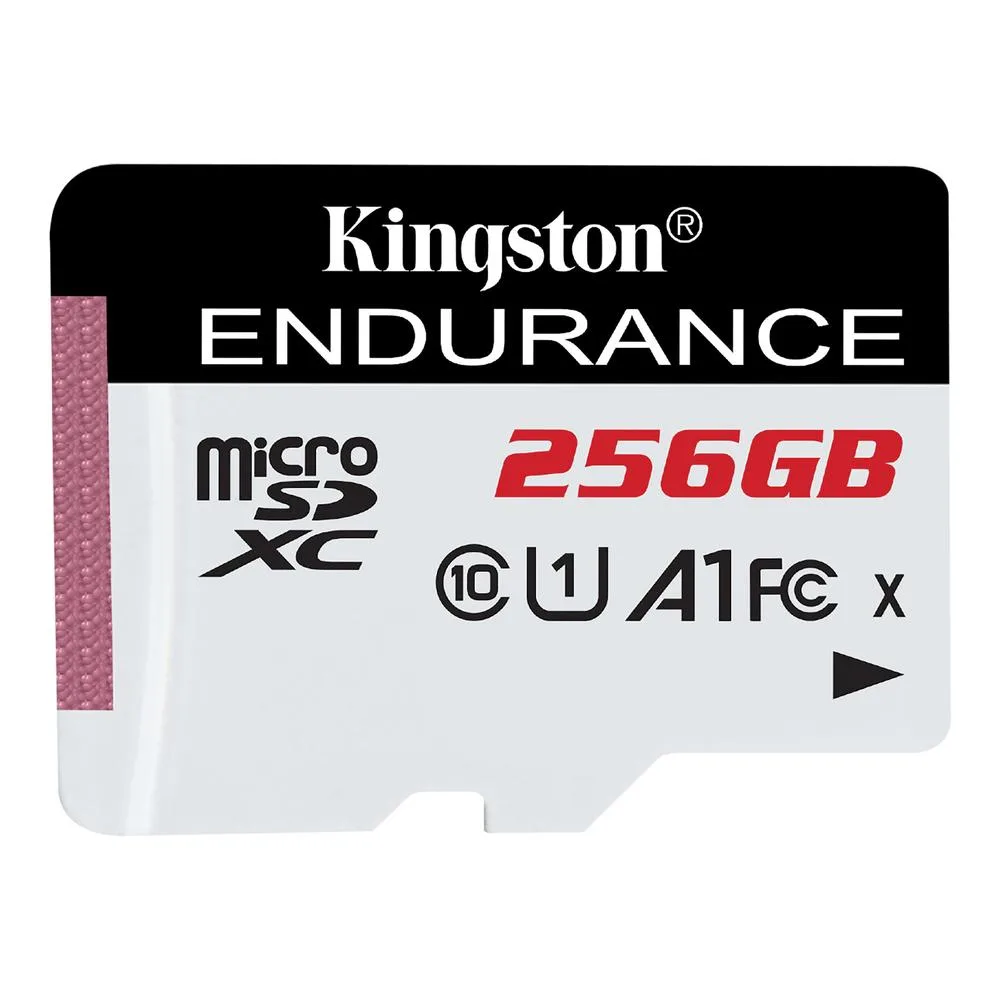 Tarjeta memoria micro secure digital sdxc 256gb kingston endurance clase 10 uhs - 1