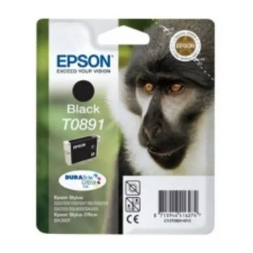 Cartucho tinta epson t0891 negro 3.5ml s20 - sx105 - sx200 - sx205 - sx 405 - mono