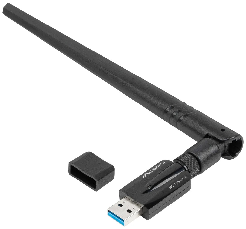 Lanberg NC-1200-WIE adaptador y tarjeta de red Interno WLAN 1200 Mbit/s