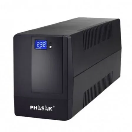Sai ups phasak 1000va display lcd avr 4xschuko ph 9410 1kva