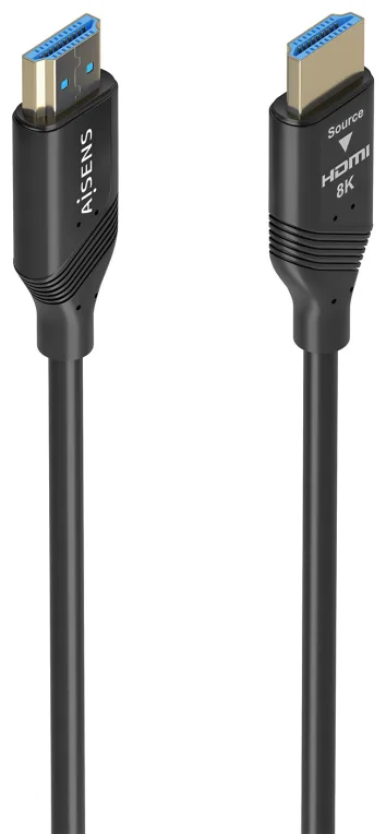 Cable HDMI 2.1 AOC 8K Aisens A153-0933/ HDMI Macho - HDMI Macho/ 10m/ Negro
