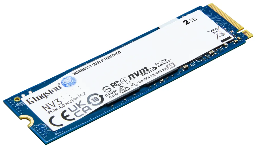 Disco SSD Kingston NV3 2000GB/ M.2 2280 PCIe Gen4