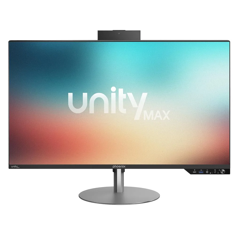 Ordenador all in one phoenix unity max i5 14gº - 16gb ddr5 - ssd 1tb nvme - 27 pulgadas - fhd 1080p ips - negro - w11 pro