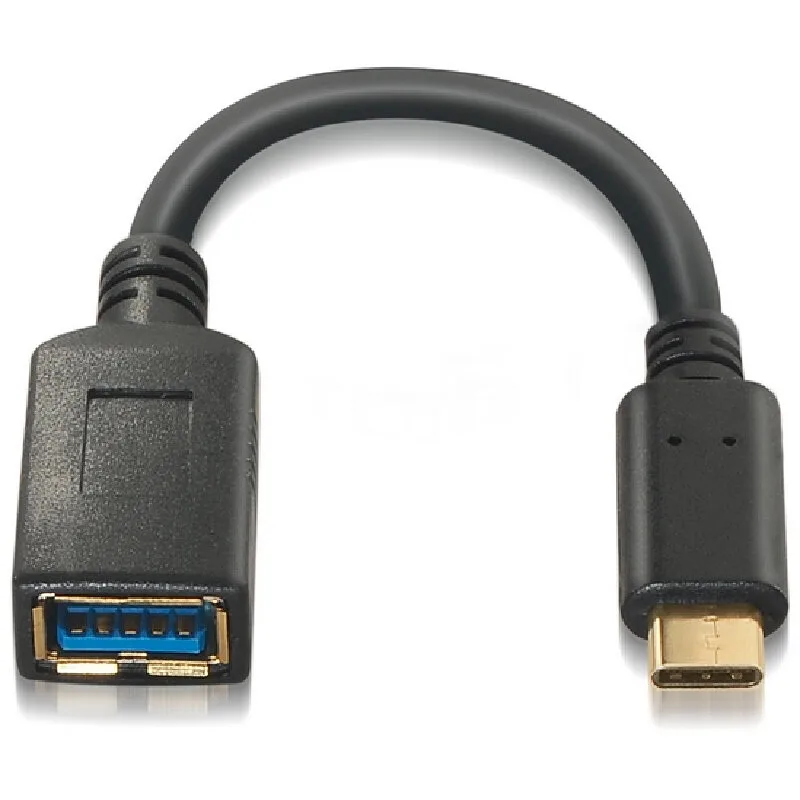 Nanocable Cable USB 3.1 Gen1 3A, USB-C-M-A-F, 15cm