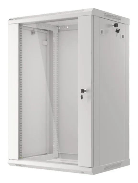 Armario lanberg 19 pulgadas 18u - 600x450 gris