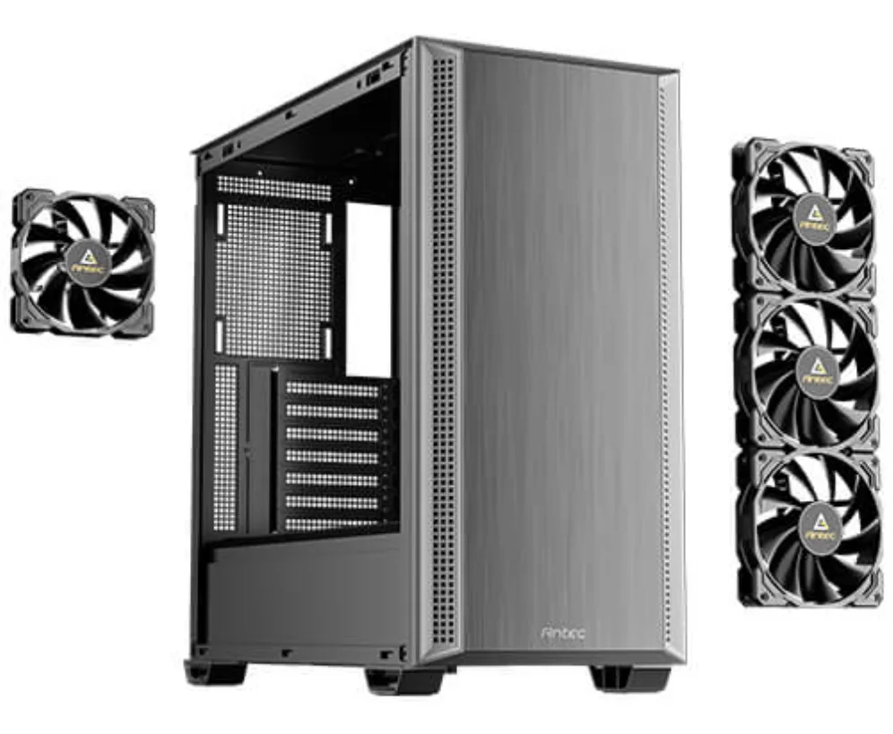 Caja ordenador gaming antec p7s atx negra
