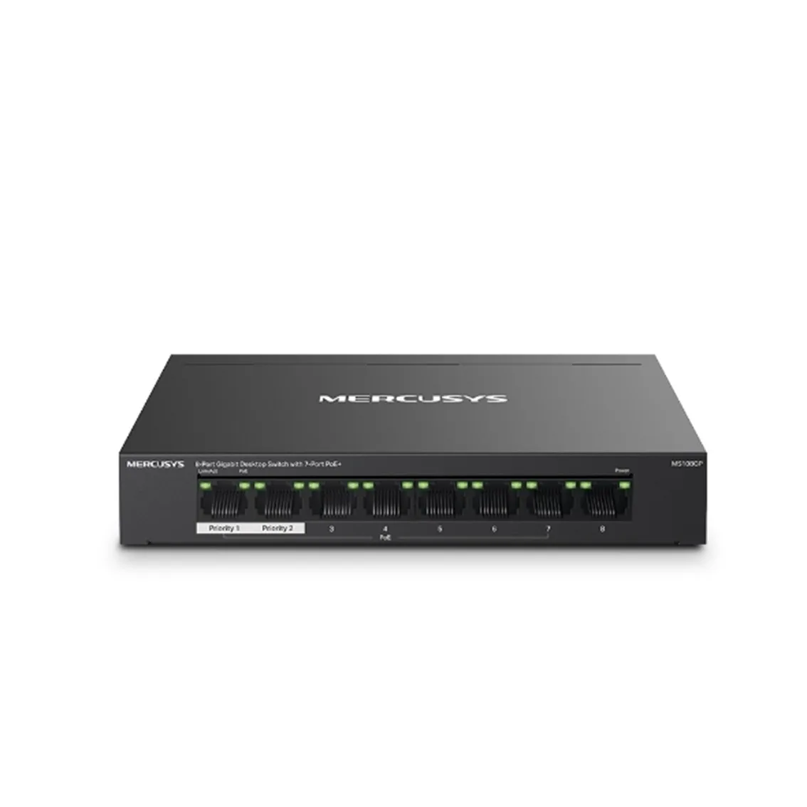 Switch mercusys ms108gp 8 puertos - 10 - 100 - 1000mbps - rj45