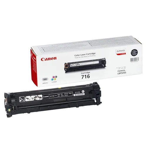 Toner canon 716 negro 2300 páginas lbp5050 - 5050n