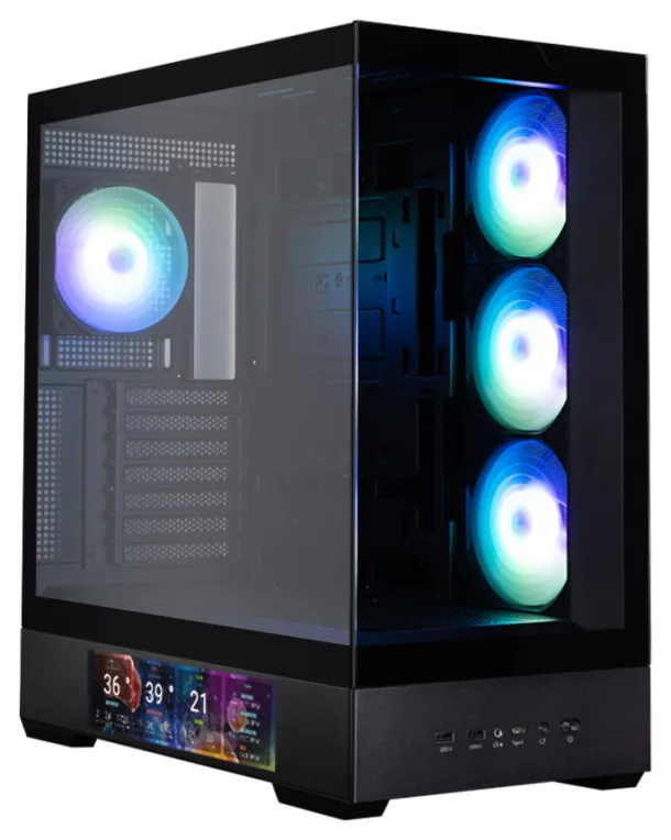Zalman P40 DS BLACK Midi Tower Negro
