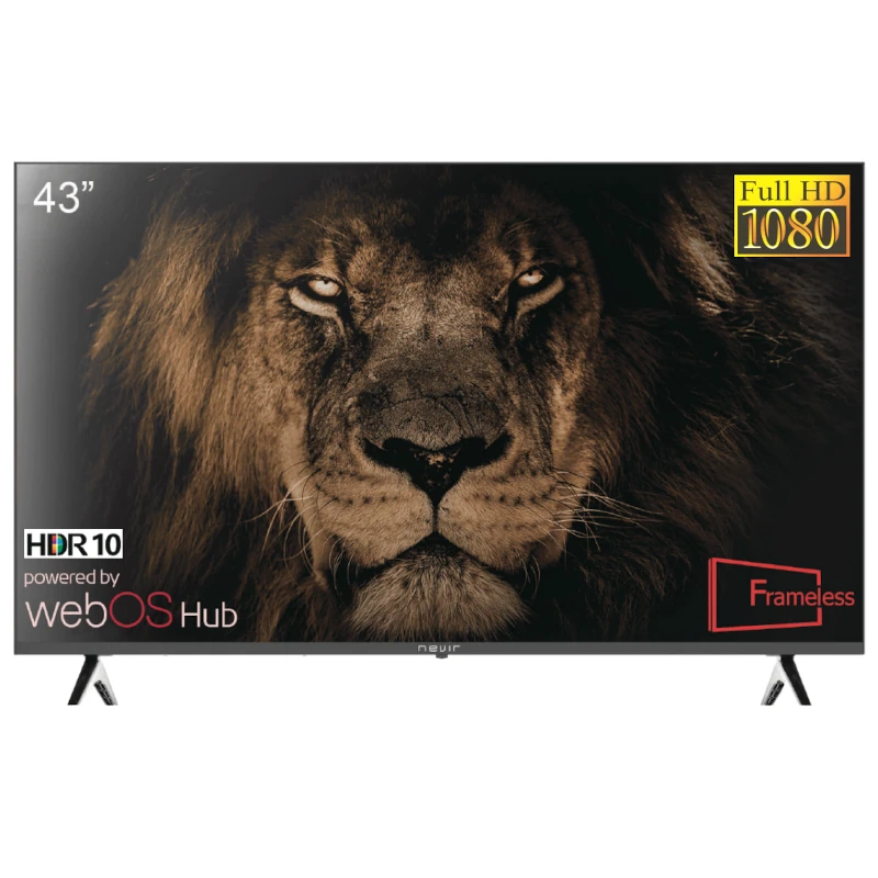 Nevir 8840 TV 43" FHD STV WebOS Magic remote Bth