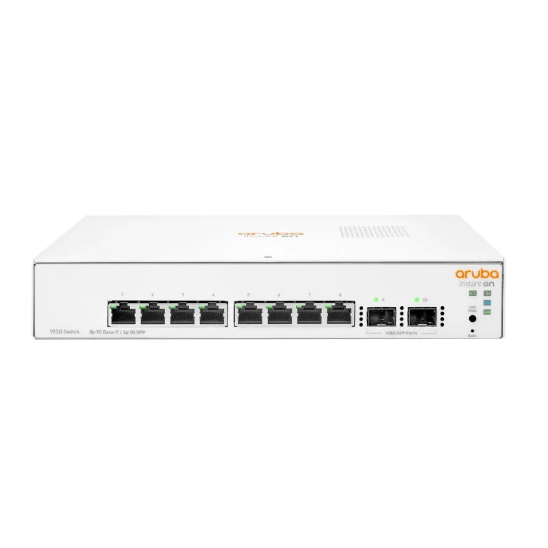HPE NW IOn 1930 8xGbE 2xSFP Switch 1U