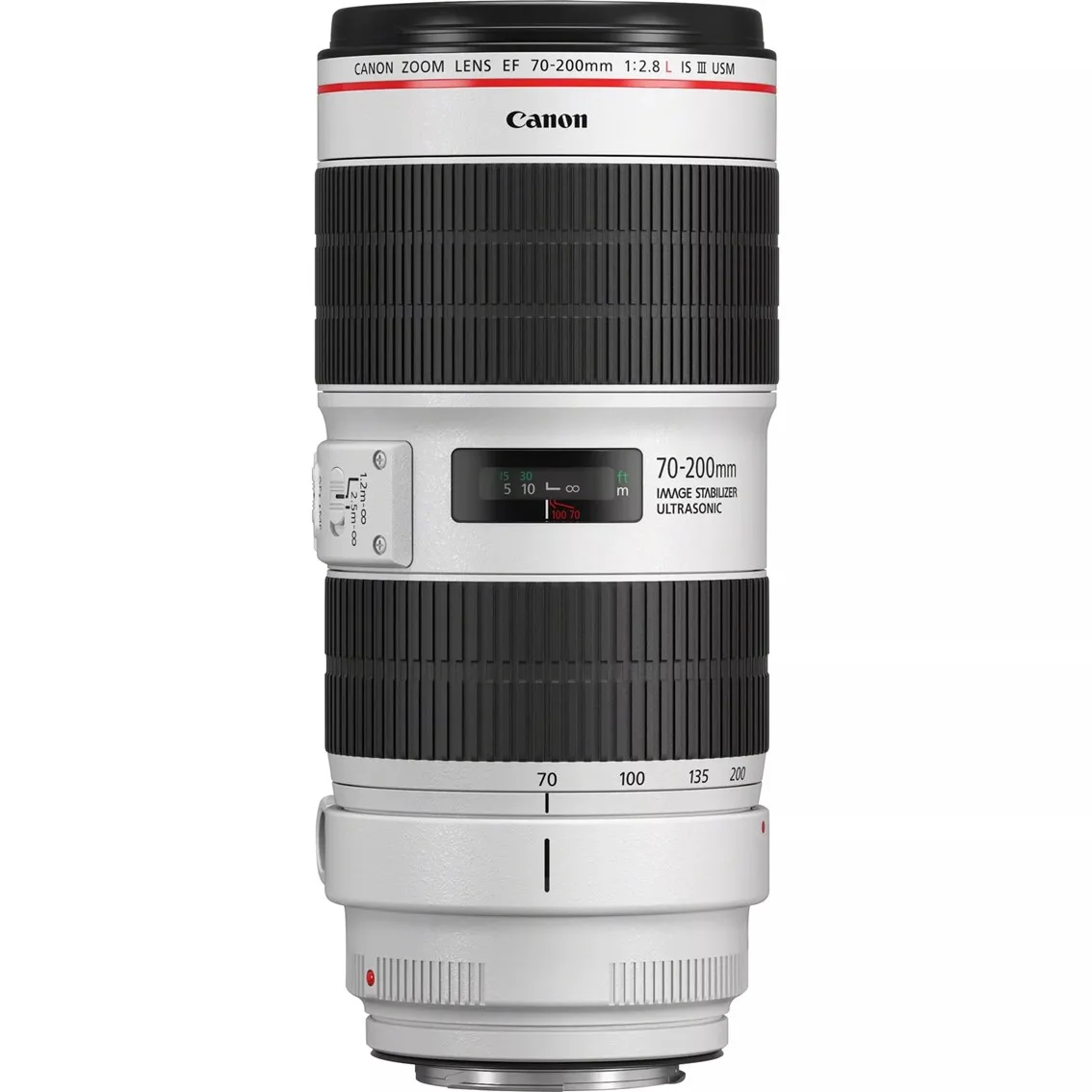 Objetivo canon ef 70 - 200mm f - 2.8l is iii usm