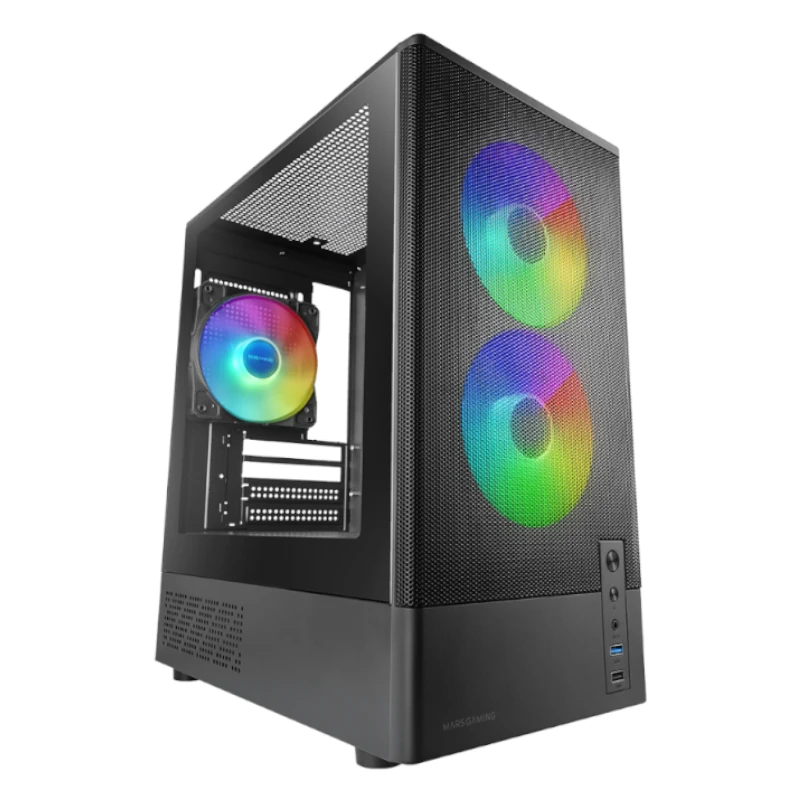 Mars Gaming Caja ATX MC-ONYX ARGB Negra