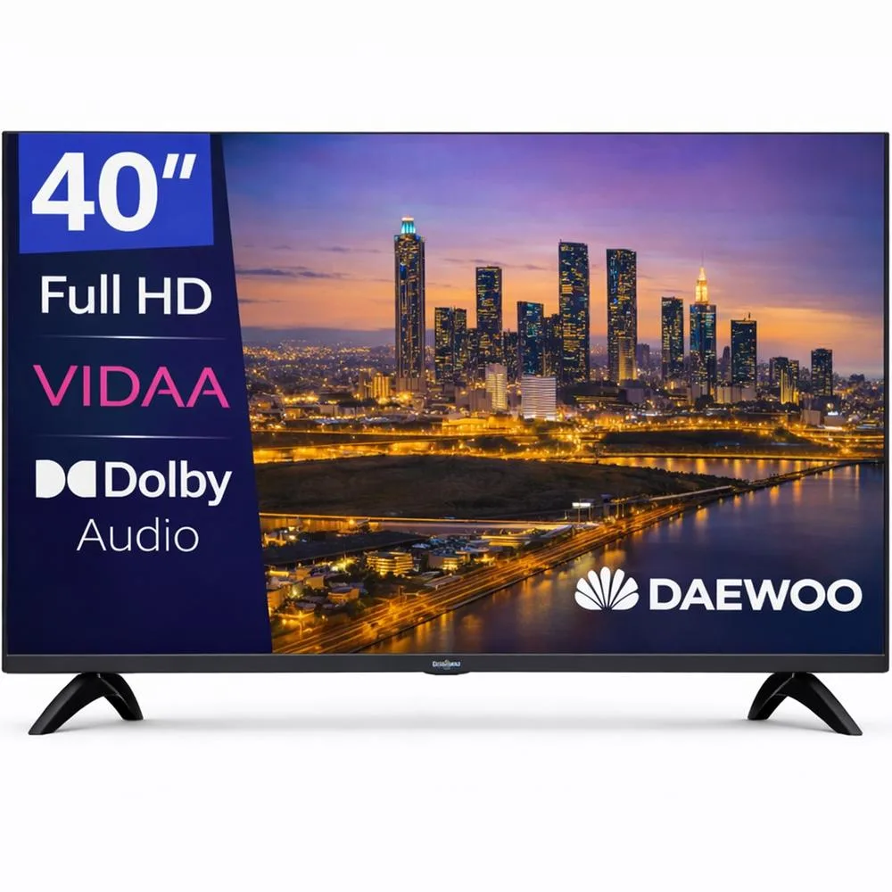 Tv daewoo 40 pulgadas led fhd - 40vb56fv - smart tv