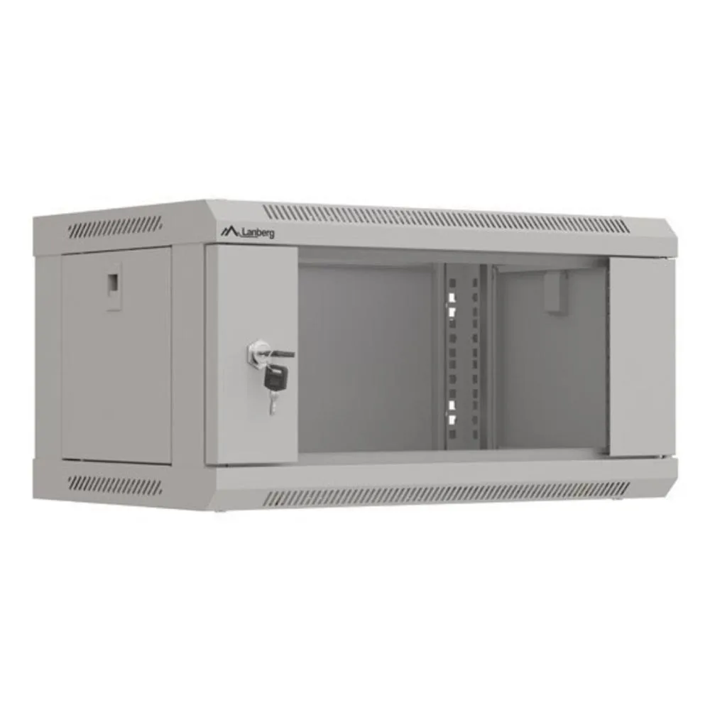 Armario lanberg 19 pulgadas 4u - 540x350 gris