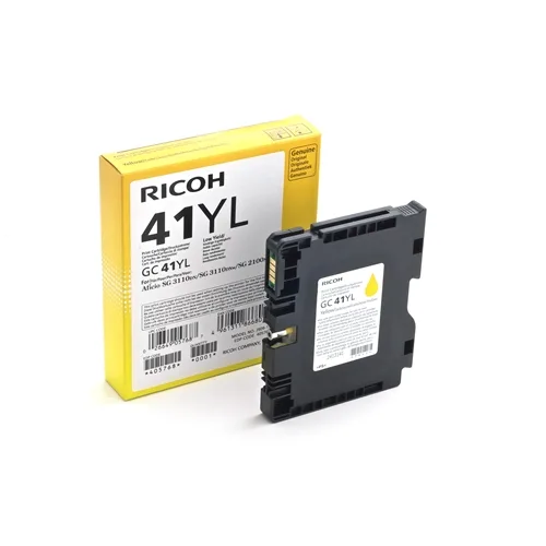 Cartucho gel ricoh gc - 41yi amarillo (600 pag)