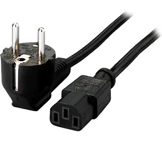 Cable alimentacion equip c13 a schuko 1.8m