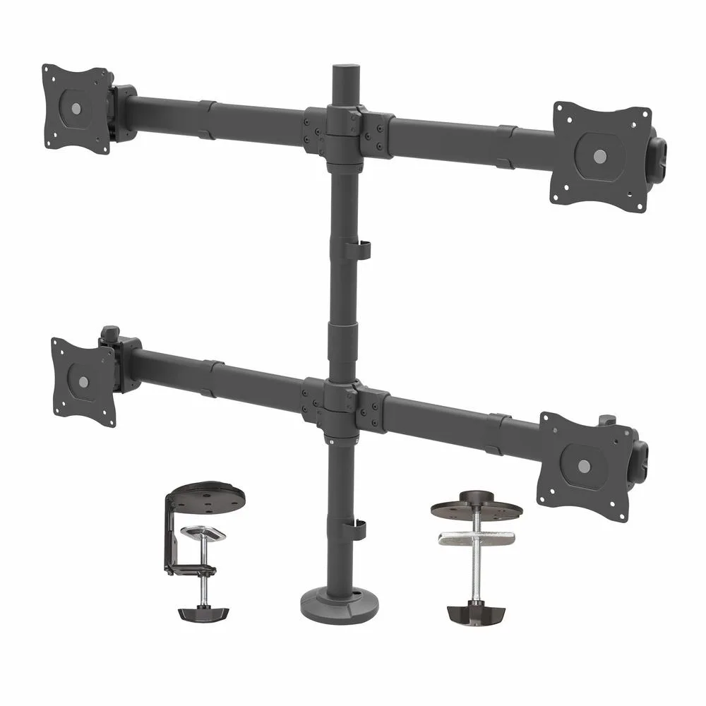 Soporte mesa startech vesa hasta 27 100x100mm max 32kg brazo cuadruple