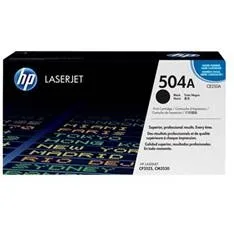 Toner hp 504a ce250a negro 5000 paginas cm3530 - cp3525
